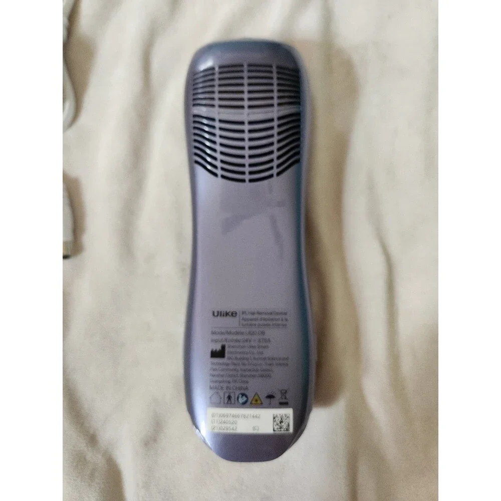 Ulike Sapphire Air3 IPL Laser Hair Removal Device Purple (UI06PR) Fully Working